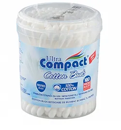 ULTRA COMPACT COTTON BUDS BOITE DE 100