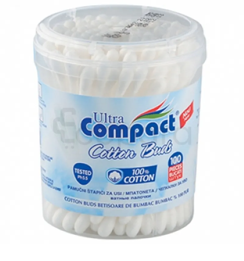ULTRA COMPACT COTTON BUDS BOITE DE 100