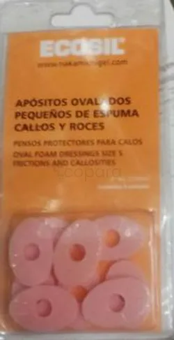 ECOSIL APOSITOS OVALADOS PEQUENOS DE ESPUMA