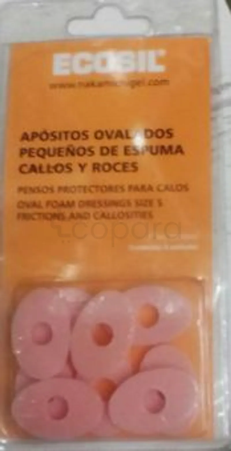 ECOSIL APOSITOS OVALADOS PEQUENOS DE ESPUMA