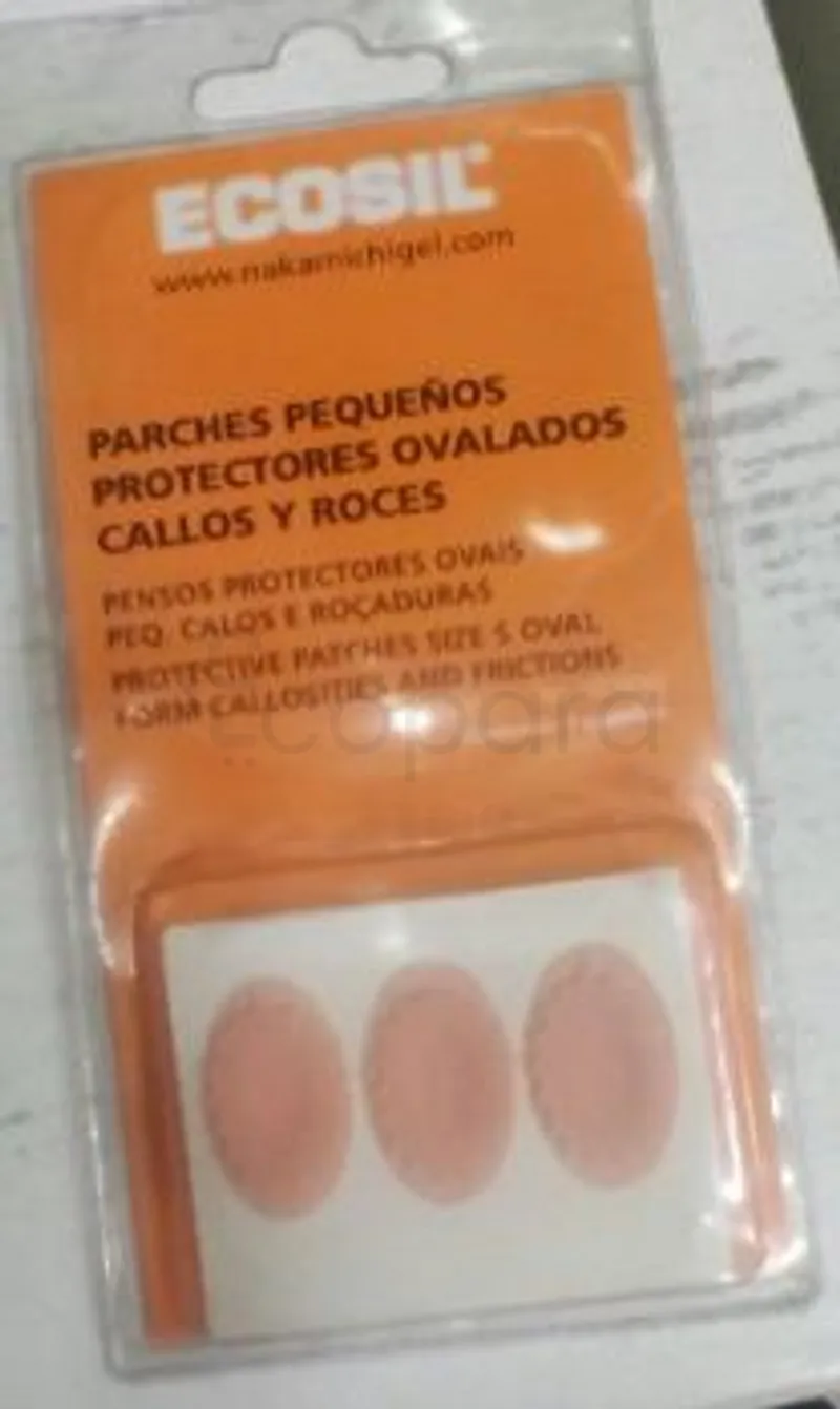 ECOSIL PATCHES PEQUENOS PROTECTORES OVALADOS