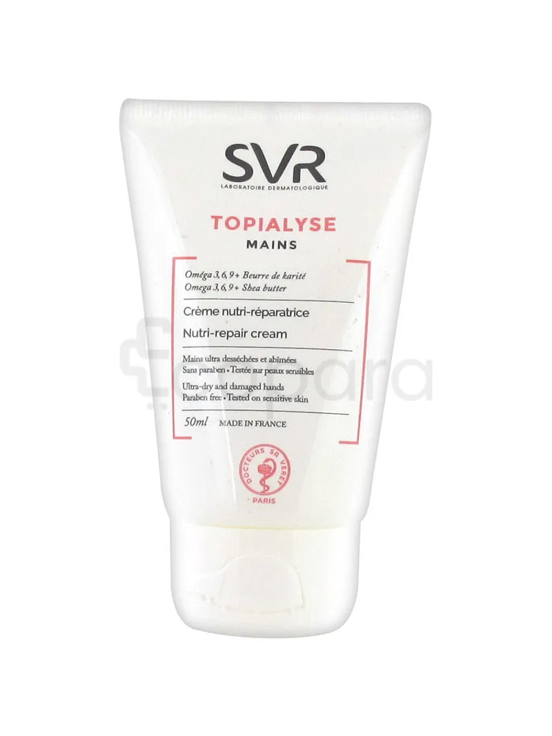 SVR TOPIALYSE MAINS CREME NUTRI-REPARATRICE 50ML