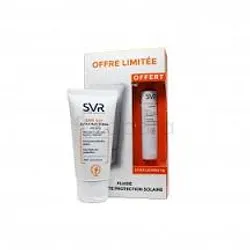 SVR COFFRET 50+ ULTRA MAX ECRAN 50ML + TOPIALYSE LEVRES STICK 4G OFFERT