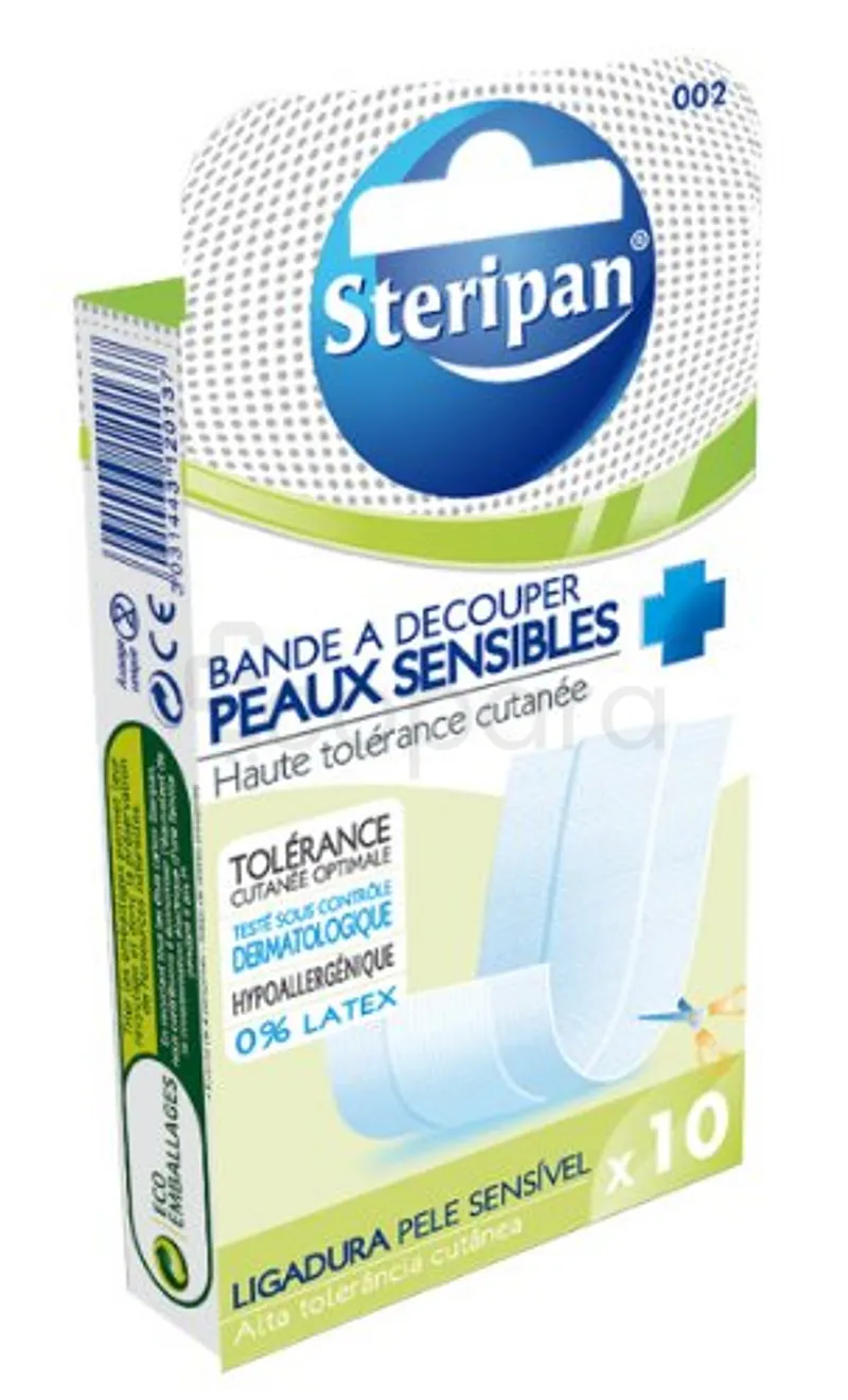 STERIPAN BANDE A DECOUPER PEAUX SENSIBLES BOITE DE 10 REFERENCE 312002