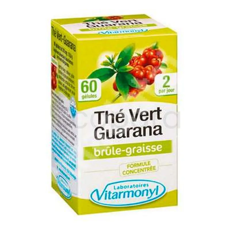 VITARMONYL THE VERT GUARANA BRULE-GRAISSE BOITE DE 60 GELULES
