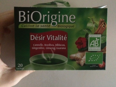 BIORIGINE DESIR VIALITE BOITE DE 20 SACHET