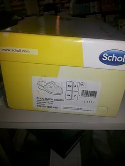 SCHOLL SABOT BACK GUARD BLANC TAILLE 41