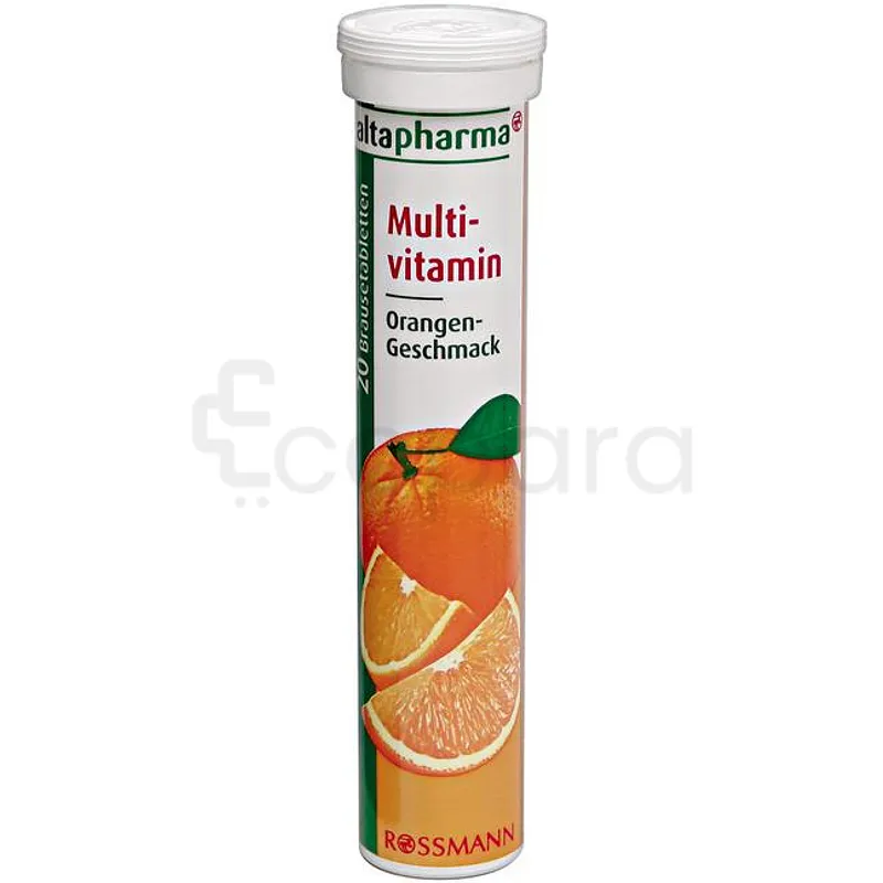 ALTAPHARMA MULTI VITAMIN ORANGE BOITR DE 20 COMPRIMES EFFERVESCENTS