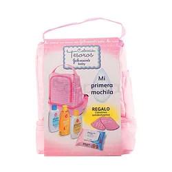 JOHNSON'S BABY PACK MI PREMIRA MOCHILA ROSE