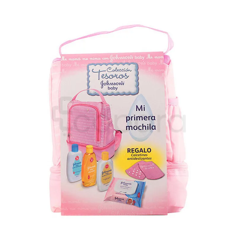 JOHNSON'S BABY PACK MI PREMIRA MOCHILA ROSE