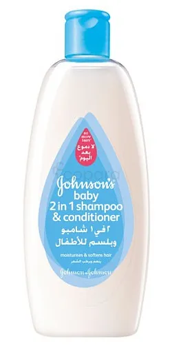 JOHNSON'S BABY SHAMPOOING ET APRES SHAMPOOING 2 EN 1 200ML