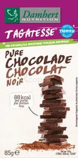 DAMHERT TAGATESSE PURE CHOCOLADE CHOCOLAT NOIR 85G