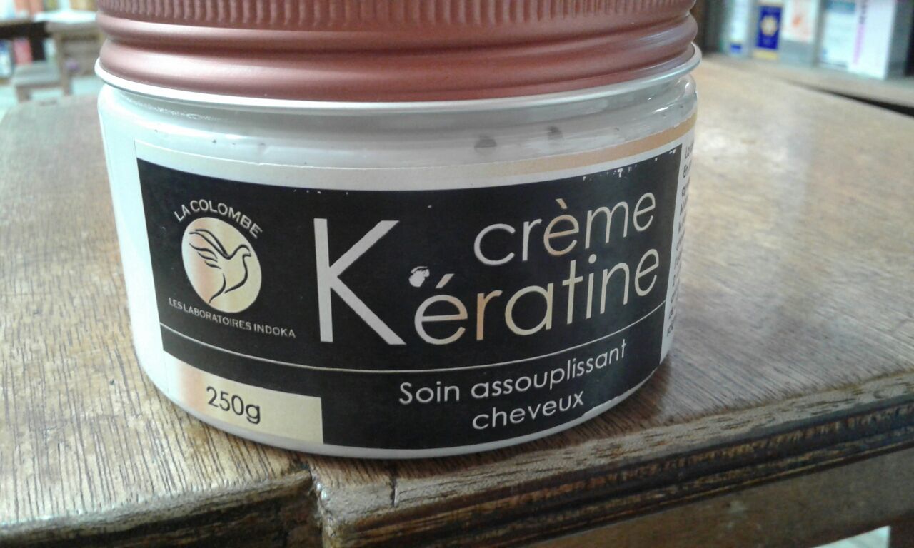 LA COLOMBE CREME KERATINE SOIN ASSOUPLISSANT CHEVEUX 250G