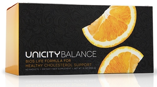 UNICITY BALANCE BIOS LIFE FORMULA FOR HEALTHY CHOLESTEROL SUPPORT BOITE DE 60 PACKETS