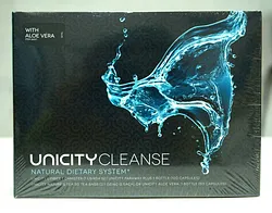UNICITY CLEANSE NATURAL DIETARY SYSTEM WITH ALOE VERA