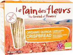 LE PAIN DES FLEURS TARTINES CRAQUANTES BIO AU QUINOA ORGANIC QUINOA CRISPBREAD 150G