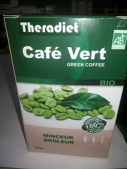 THERADIET CAFE VERT BIO MINCEUR BRULEUR 250G