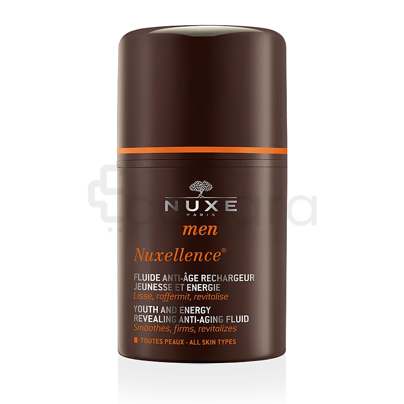 NUXE MEN NUXELLENCE FLUIDE ANTI-AGE RECHARGEUR JEUNESSE ET ENERGIE 50ML