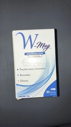 W-MAG MAGNESIUM MARIN BOITE DE 30 GELULES