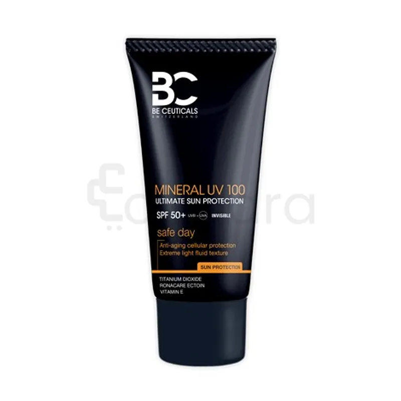 BC BE CEUTICALS MINERAL UV 100 ULTIMATE SUN PROTECTION SPF50+ SAFE DAY INVISIBLE 100ML