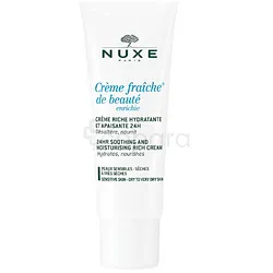 NUXE CREME FRAICHE DE BEAUTE ENRICHIE CREME RICHE HYDRATANTE ET APAISANTE 24H 30ML