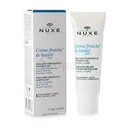 NUXE CREME FRAICHE DE BEAUTE LIGHT EMULSION HYDRATANTE ET APAISANTE 24H 50ML