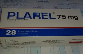 PLAREL 75MG BOITE DE 28 COMPRIMES