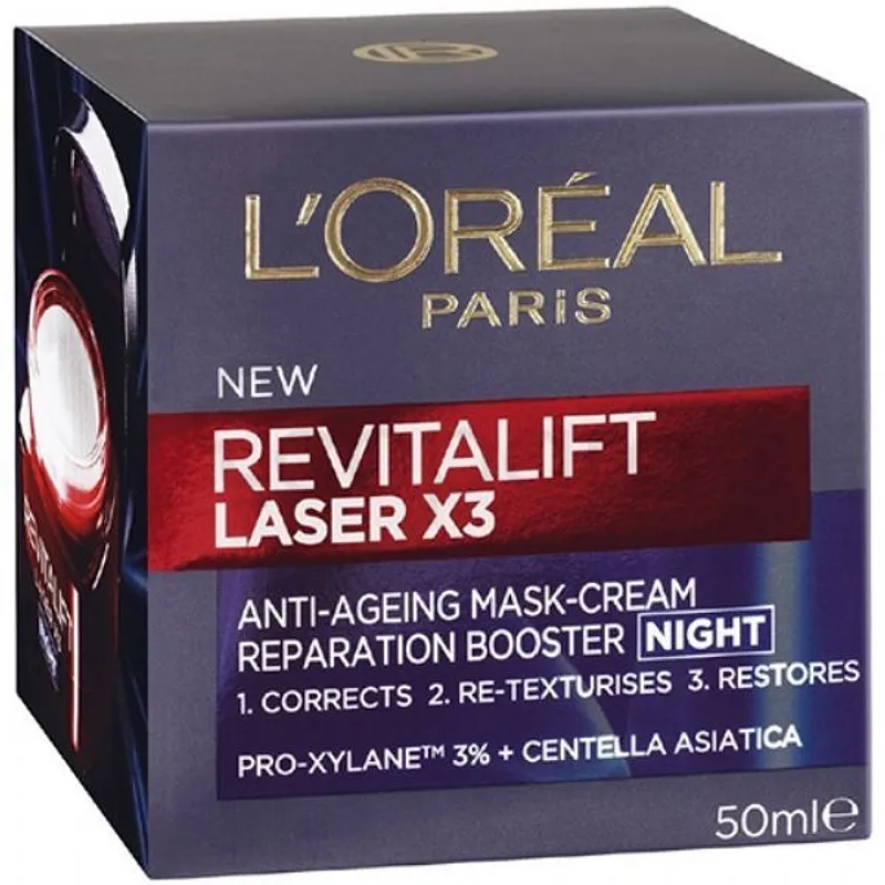 L'OREAL REVITALIFT LASER X3 CREME-MASQUE ANTI-AGE 50ML