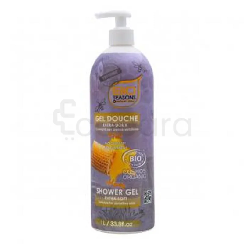 BIO SEASONS BS GEL DOUCHE EXTRA DOUX MIEL 1L