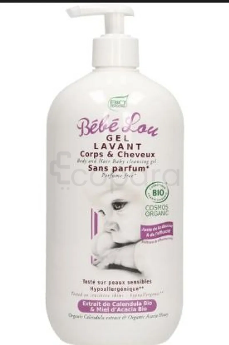 BIO SEASONS BS BEBE LOU GEL LAVANT CORPS ET CHEVEUX 1L