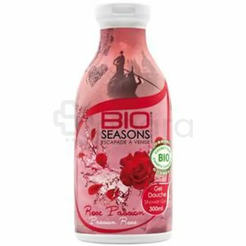 BIO SEASONS BS GEL DOUCHE ROSE PASSION 300ML
