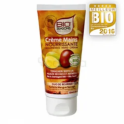 BIO SEASONS BS CREME MAINS NOURRISSANTE PEAUX SECHES ET ABIMES 50ML