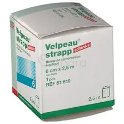 LOHMANN ET RAUSCHER LR VELPEAU STRAPP BANDE ELASTIQUE ADHESIVE 2.5CM*6CM