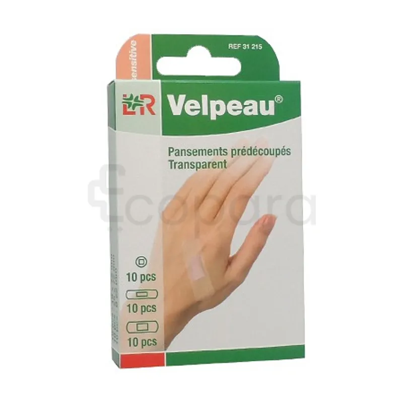 LOHMANN ET RAUSCHER LR VELPEAU PANSEMENTS PREDECOUPE TRANSPARENT REFERENCE 31215