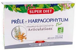 SUPER DIET PRELE-HARPAGOPHYTUM BIO BOITE DE 20 AMPOULES