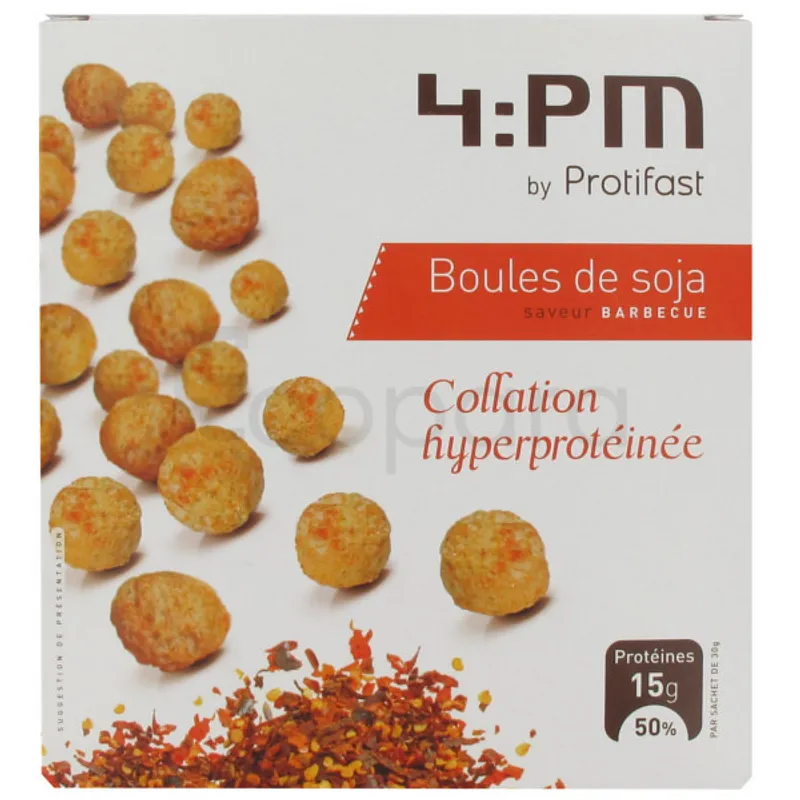 PROTIFAST 4:PM BOULES DE SOJA BOITE DE 7 SACHETS