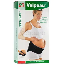 LOHMANN ET RAUSCHER LR VELPEAU OBSTEMIX BANDE CEINTURE DE SOUTIEN LOMBAIRE NOIR TAILLE 2