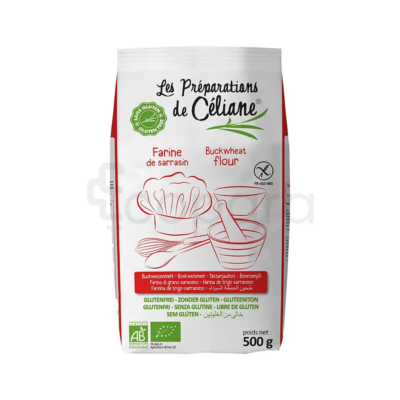 LES RECETTES DE CELIANE FARINE DE SARRASIN BIO 500G