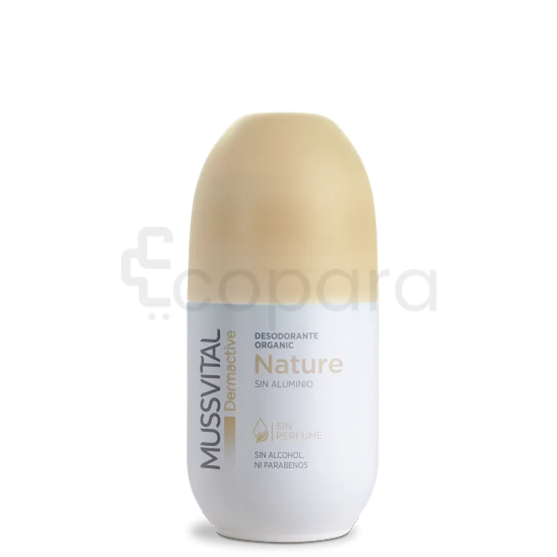 MUSSVITAL DERMACTIVE DEODORANT ROLL NATURE 75ML