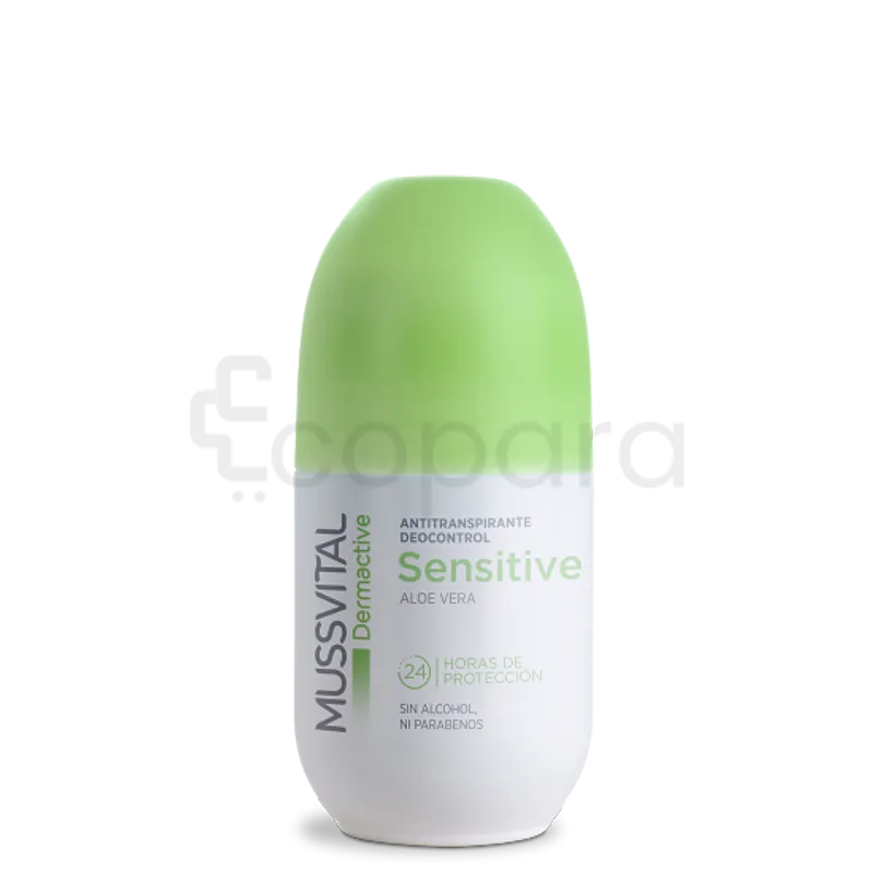 MUSSVITAL DERMACTIVE DEODORANT ROLL SENSITIVE 75ML
