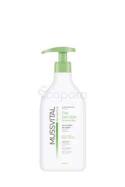 MUSSVITAL DERMACTIVE GEL PEAU SENSIBLE 400ML