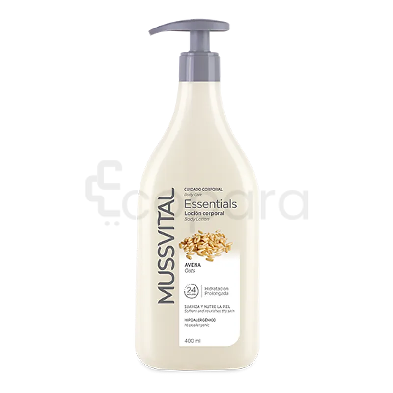 MUSSVITAL ESSENTIALS LOTION CORPOREL AVOINE 400ML