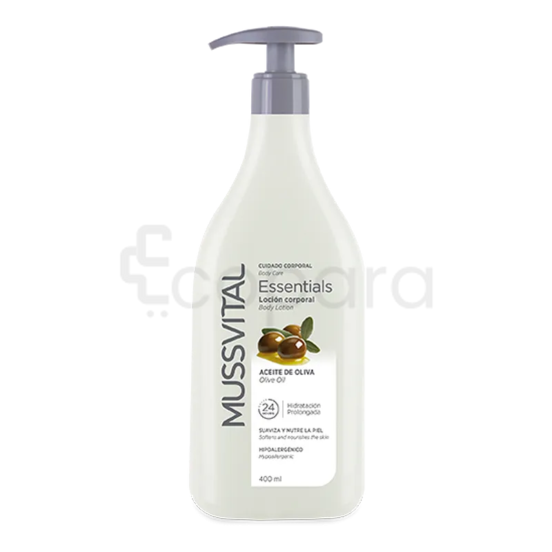 MUSSVITAL ESSENTIALS LOTION CORPOREL OLIVE 400ML