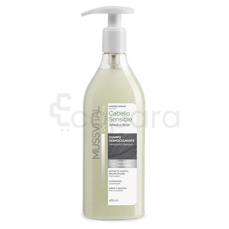 MUSSVITAL DERMACTIVE SHAMPOOING CHEVEUX SENSIBLE 400ML