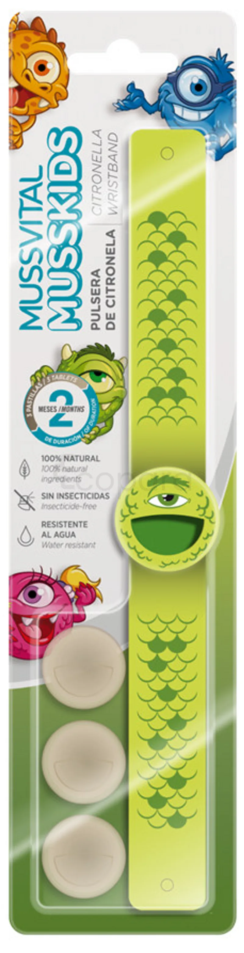 MUSSVITAL MUSSKIDS BRACELET VERDE