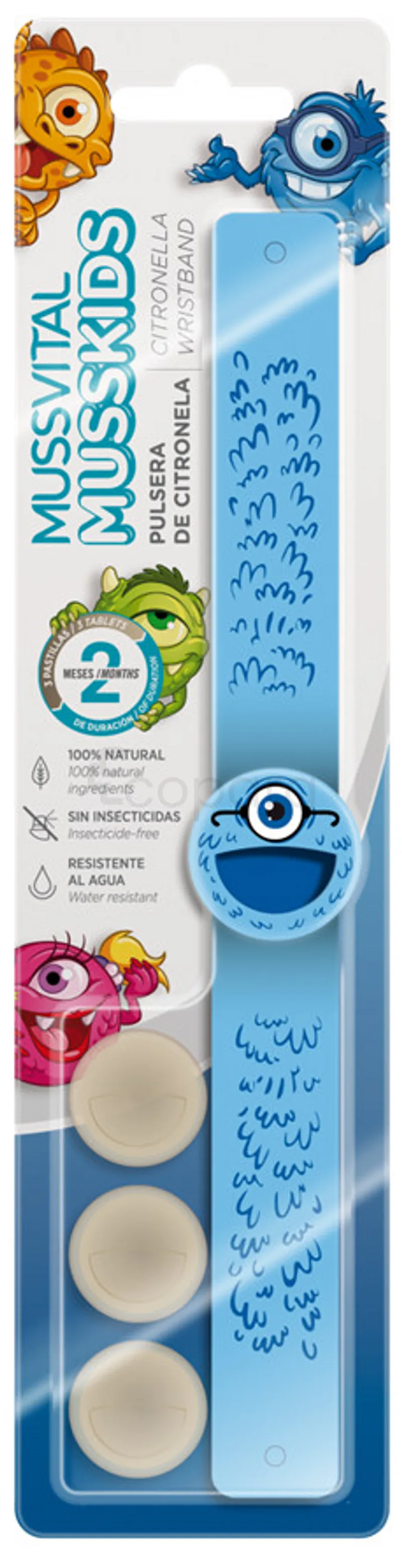 MUSSVITAL MUSSKIDS BRACELET AZUL