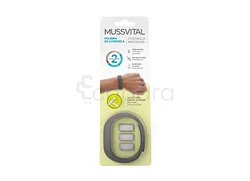 MUSSVITAL BRACELET ANTIMOUSTIQUES ADULTE GRIS