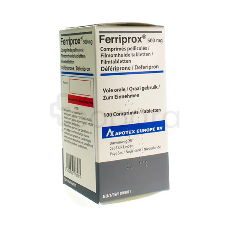 FERRIPROX 500MG BOITE DE 100 COMPRIMES
