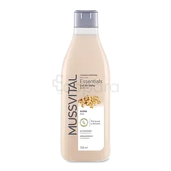MUSSVITAL ESSENTIALS GEL DE BAIN AVOINE 750ML