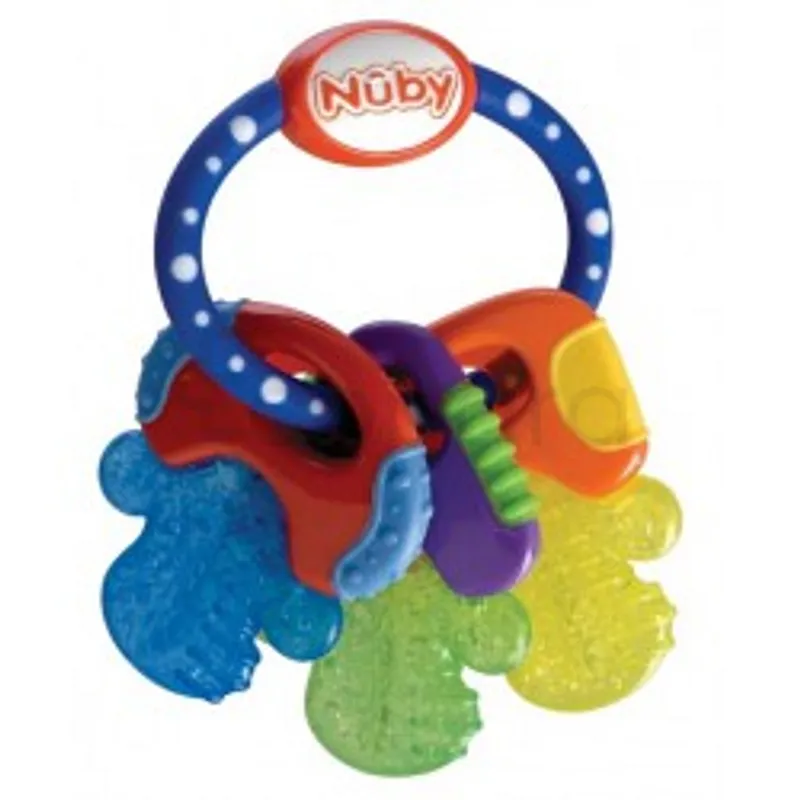 NUBY ANNEAU DE DENTITION CLEFS 4MOIS+ REFERENCE ID6066